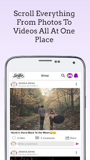 Android application Selfie Star screenshort