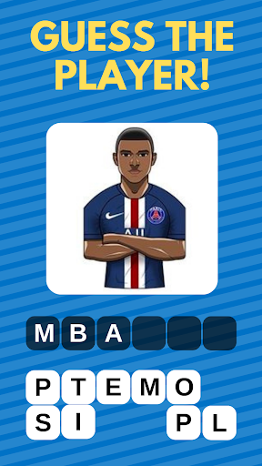 Android application Soccer Quiz : Guess the Player screenshort