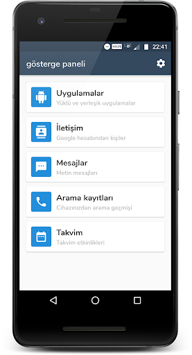Uygulama önizlemesi