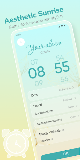 Android application Flow: Alarm Clock Hz Care Wake screenshort