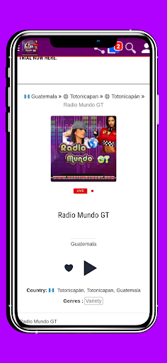 Radio Mundo GT Screen 3