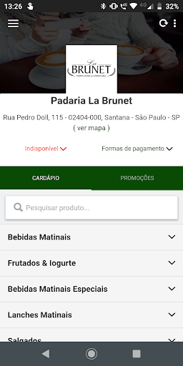 Android application La Brunet screenshort