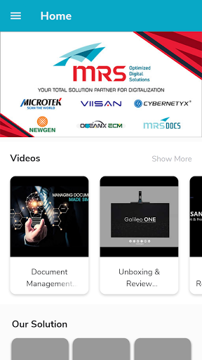 Android application Multi Reksa Sinergitas screenshort