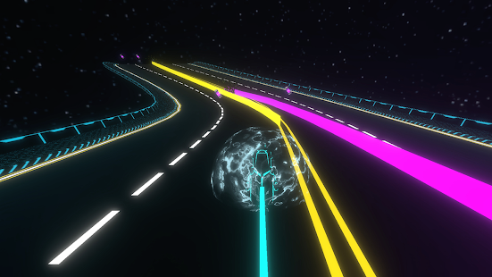Neon Race - Light Bike Race Screenshot