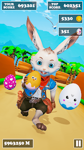 Rabbit Runner: Easter Bunny 3D