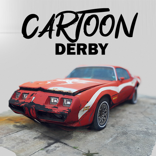 Cartoon Paper Derby Online Des logo