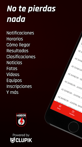 Voleibol Sandor Screen 2