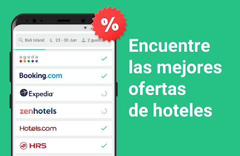 Hoteles baratos — Hotellook Screenshot