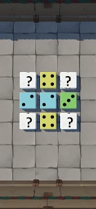 6 Dice collect six dice puzzle