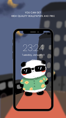 Cute Panda Wallpaper HDのおすすめ画像5