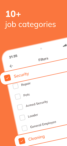 Gigzy: Local Gig Jobs Search Screen 2