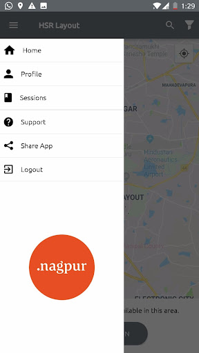 Smart Parking Nagpur Screen 2
