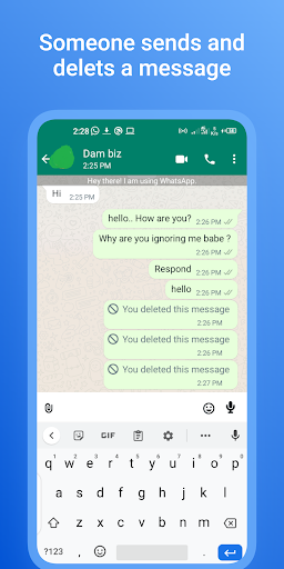 Android application Recover deleted messages screenshort