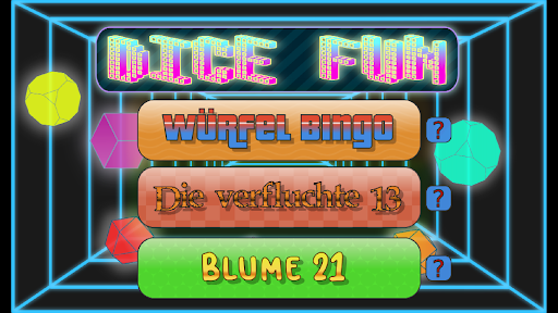 Android application Dice Fun screenshort