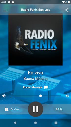 Android application Radio Fenix San Luis screenshort