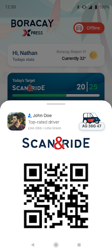 Boracay Xpress Driver Screen 3