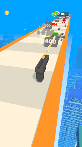 Android application Pixel Gun Run screenshort