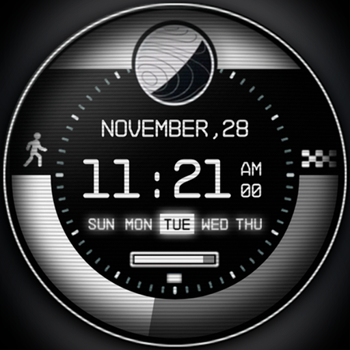 Retro NASA Space Watch Face logo