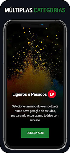 Android application EXAMEDECONDUÇÃO - MZ screenshort