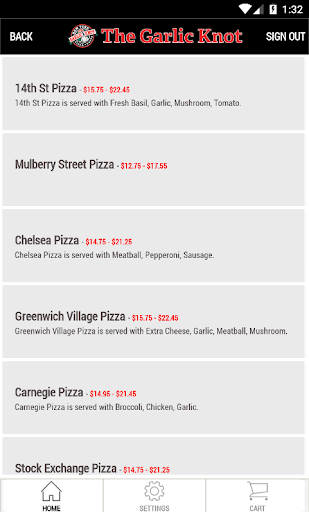 Garlic Knot Pizza – University Screen 3