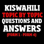 Cover Image of Download Kiswahili: Topical Questions Kiswahili Topical Past KCSE Qusetions and Answers APK