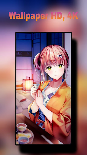 Anime Girl and Boy Wallpaper 4K