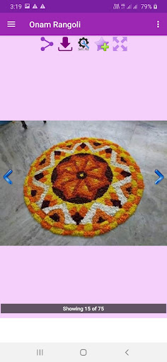 Onam Rangoli Gallery Screen 3
