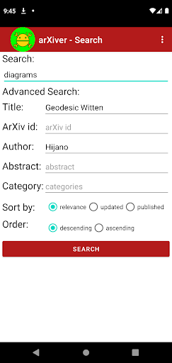 arXiver - arxiv browser Screen 3