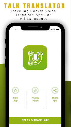 Android application Language Voice Talk Translator screenshort