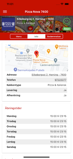 Pizza Nova 7400 Screen 2