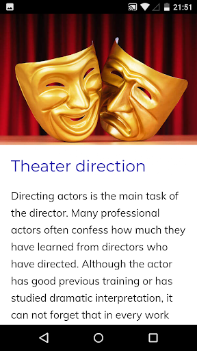 Theater Course Screen 2