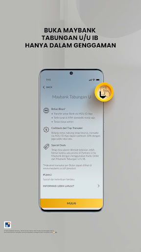 Android application Maybank2u ID screenshort