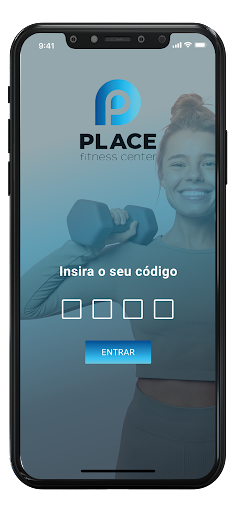 Android application Place Fitness Center screenshort