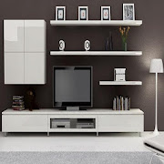 Shelves TV Design