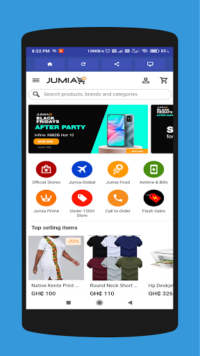 Online Ghana Shopping App Screen 3
