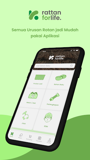 Android application Rattan for Life screenshort