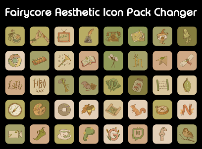 Fairycore Aesthetic Icon Pack