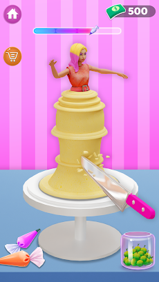 Icing on Doll Cake maker Gameのおすすめ画像1