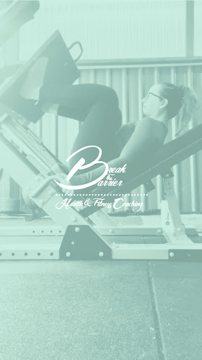Android application Break The Barrier Fitness screenshort