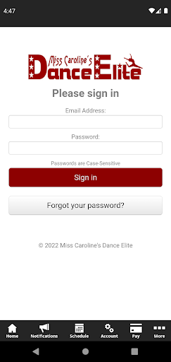 Miss Carolines Dance Elite Screen 3