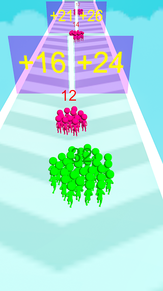 Crowd Runner Count Master 3D - Screenshot 2