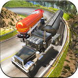 Off Road Oil Cargo Tanker 3d icon