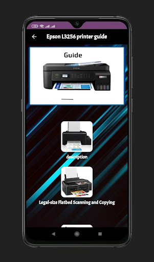 Epson L3256 printer guide Screen 3