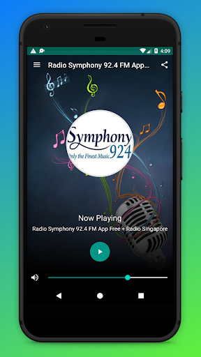 Android application Symphony 924 Radio Singapore screenshort