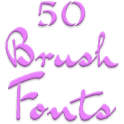 Top 50 Personalization Apps Like Fonts for FlipFont 50 Brush - Best Alternatives