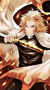 Captura 1 Rengoku Kyojuro Wallpaper HD android