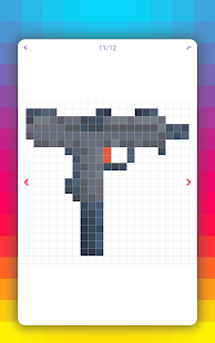 How to draw pixel weapons. Step by step lessons 1.2.5 APK screenshots 14