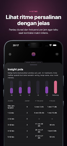 Bump Pulse: Timer Kontraksi screenshot 2
