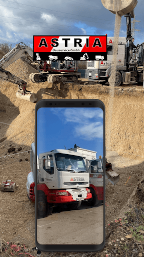 Android application Astria Bauservice & Stoffe screenshort