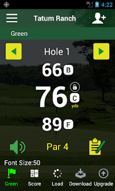 Golf GPS - FreeCaddie Audioのおすすめ画像1